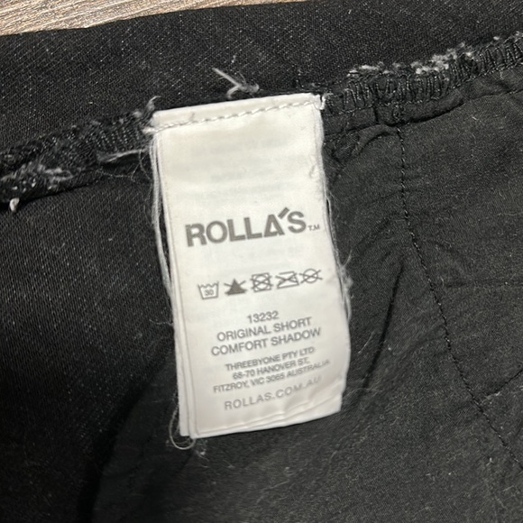ROLLA'S HR ORIGINAL SHORT CUT-OFF COMFORT SHADOW SIZE 29 - Picture 14 of 15